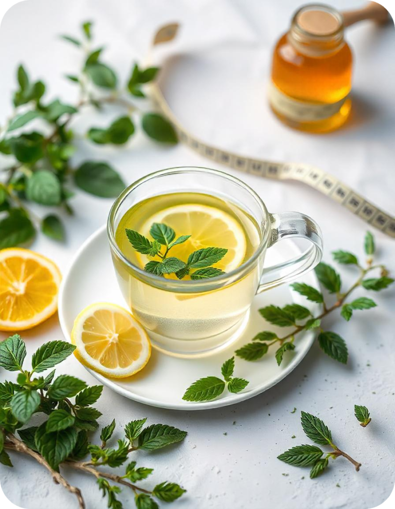 Simple Recipe Lemon Balm Tea  for Weight Loss